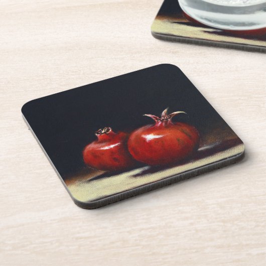 Harte Plastikuntersetzer Getränkeuntersetzer (Linke Seite)