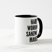 harte Sandwich Maker-Tasse Tasse (VorderseiteRechts)