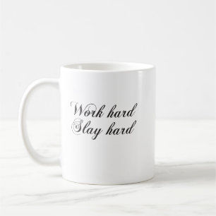 harte Tasse des harten Kaffees