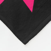 Harte Typ tragen rosa Männer und Jungen und unters Fleecedecke (Ecke)