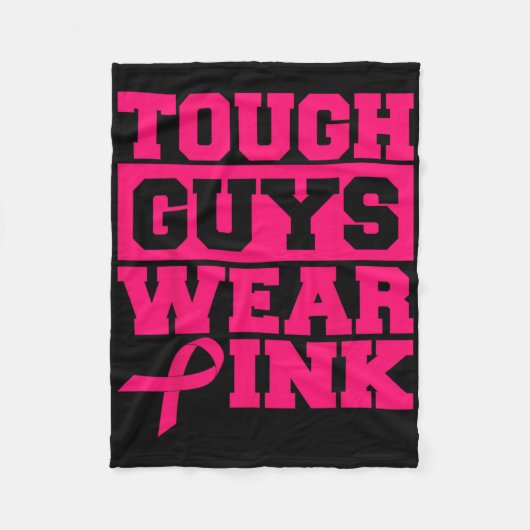 Harte Typ tragen rosa Männer und Jungen und unters Fleecedecke (Vorderseite)