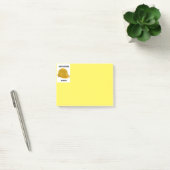 Harte vorangegangene Frau Post-it Klebezettel (Büro)