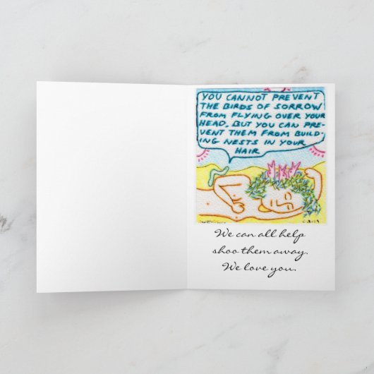 harte Zeit Karte (Innenseite)