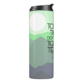 harte Zeiten halten nicht an, harte Teams tun es Thermosbecher (Nach links gedreht)