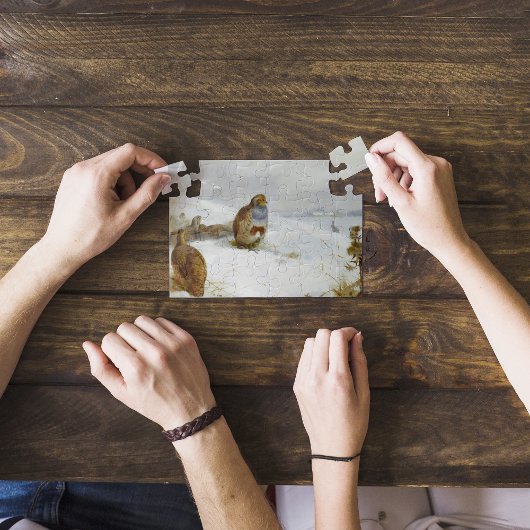 Harte Zeiten - Patronen und ein Hase, Art Birds Puzzle