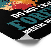 Harte Zeiten psychische Unterstützung für die Gesu Poster (Ecke)