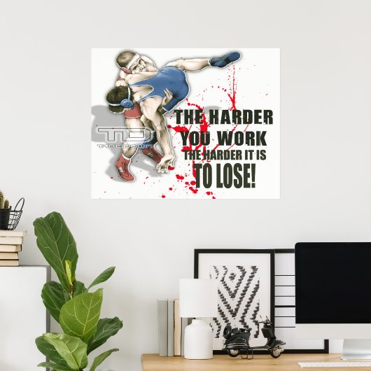 härten poster (Heimbüro)