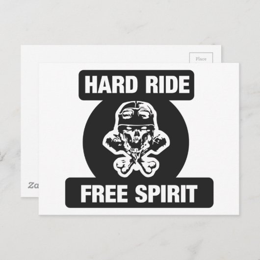 Harter Geist Postkarte (Vorne/Hinten)