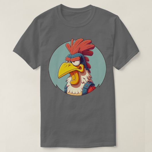 harter Hahn T-Shirt (Design vorne)