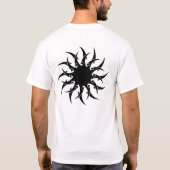 Harter Hitter-Stammes- Muskel-Shirt T-Shirt (Rückseite)