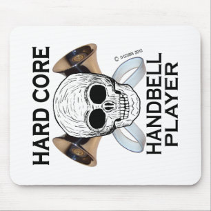 Harter Kernhandbell-Spieler Mousepad