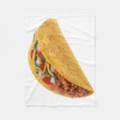 Harter MuschelTaco Fleecedecke (Vorderseite)