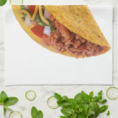 Harter MuschelTaco Küchentuch (Gefaltet)