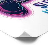 Harter Schlaf härter abspielen Poster (Ecke)