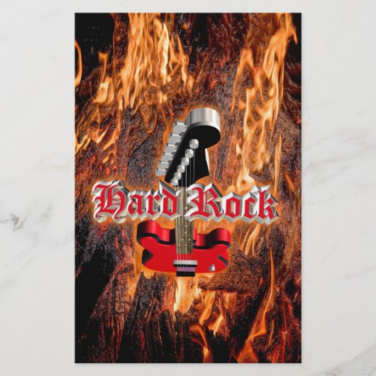 Harter Stein ins Feuer Flyer (Vorne)