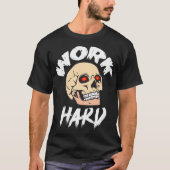 harter T - Shirt - Motivierend Hustle & Erfolg (Vorderseite)