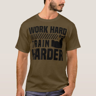 Harter TrainMotivationales Gym Workout 136 T-Shirt
