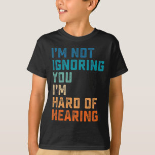 Hartes Gehör für die Gebärdensprache Selbstbewusst T-Shirt