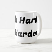 hartes Nickerchen härter arbeiten Kaffeetasse (VorderseiteRechts)