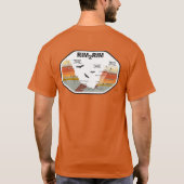 Hartes ovales Shirt (Rückseite)