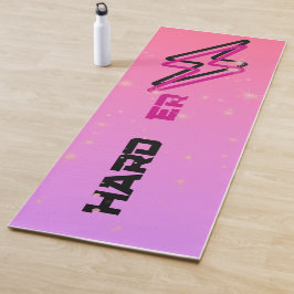 Hartes Workout-Matte | Moderne Fitnessstudio-Fitne Yogamatte