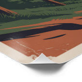 Hartes zuerst poster (Ecke)