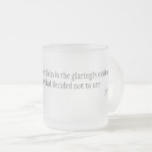 Härteste Sache Mattglastasse (VorderseiteRechts)