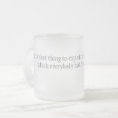 Härteste Sache Mattglastasse (Vorderseite Links)