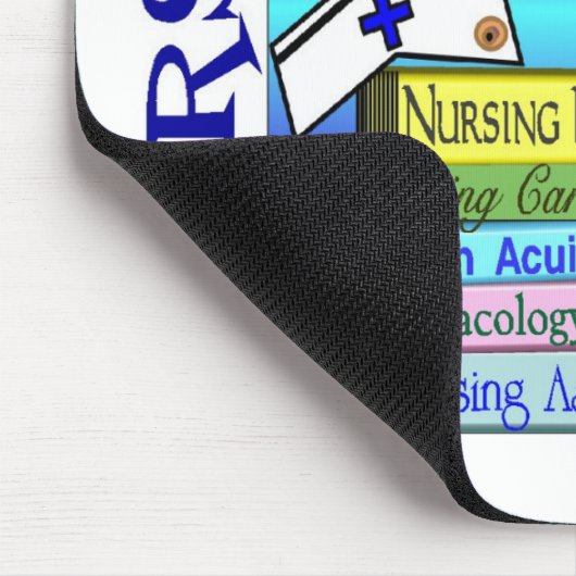 "Härtester Job Sie pflegend wird überhaupt Liebe-" Mousepad (Ecke)