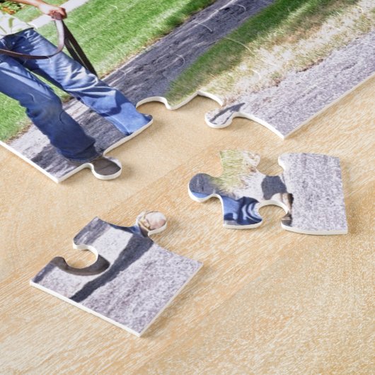 Härtester Kern - Saratoga 150 Sieger Rennen-1 Puzzle (Seite)