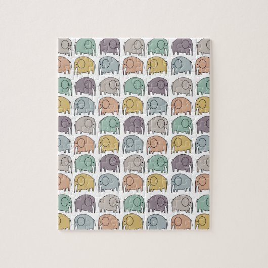 Härtestes Elefantpuzzlespiel in der Welt Puzzle (Vertikal)