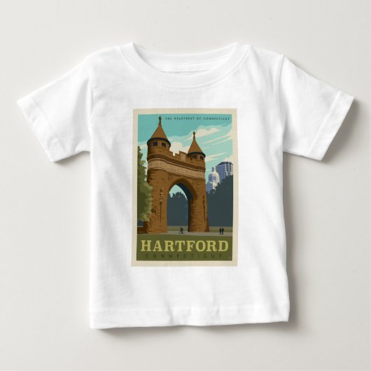 Hartford Baby T-shirt (Vorderseite)