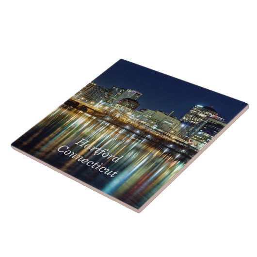 Hartford, Connecticut als Stadtbild Fliese (Seite)