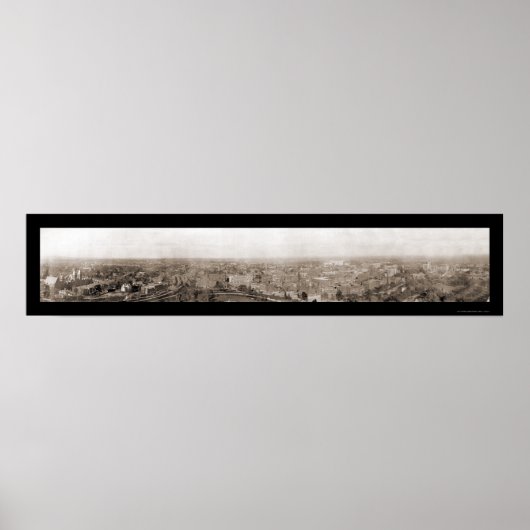 Hartford Connecticut Foto 1909 Poster (Vorne)