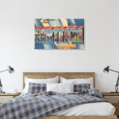 Hartford, Connecticut - Großbuchstaben - Szenen 4 Leinwanddruck (Insitu (Schlafzimmer))