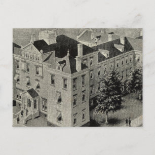 Hartford Connecticut Illustration Postkarte