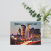 Hartford, Connecticut Postcard Souvenir Postkarte (Stehend Vorderseite)