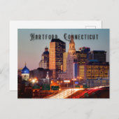Hartford, Connecticut Postcard Souvenir Postkarte (Vorne/Hinten)
