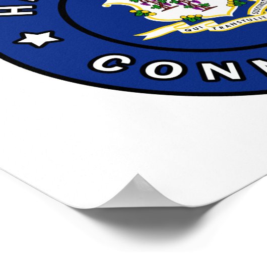 Hartford Connecticut Poster (Ecke)