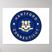 Hartford Connecticut Poster (Vorne)