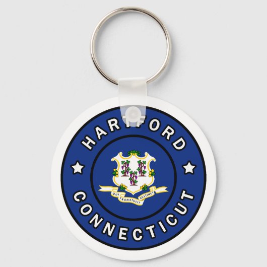Hartford Connecticut Schlüsselanhänger (Vorderseite)