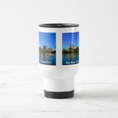 Hartford Connecticut Skyline Cartoon Reisebecher (Mittel)