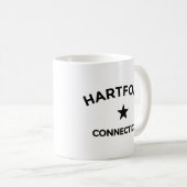Hartford Connecticut Tasse (VorderseiteRechts)