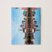 Hartford CT Skyline Puzzle (Vertikal)