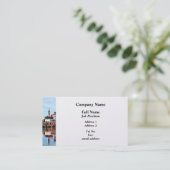 Hartford CT Skyline Visitenkarte (Stehend Vorderseite)