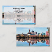 Hartford CT Skyline Visitenkarte (Vorne/Hinten)