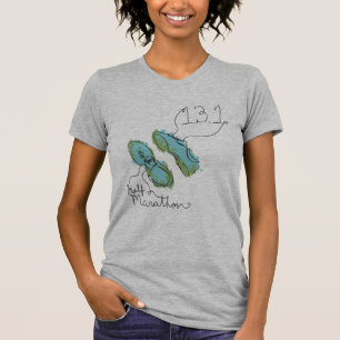 Hartford-Halbmarathon: Schuhe T-Shirt
