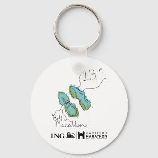 Hartford Half-Marathon: Schuhe Schlüsselanhänger