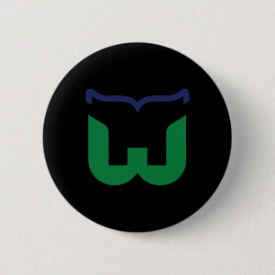 Hartford Hockey altes Retro-Team Button
