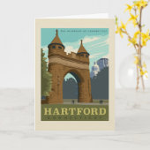 Hartford Karte (Gelbe Blume)